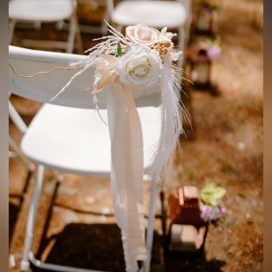 Lings Moments - Wedding Aisle Decoration Pew Flowers (Set of 8)